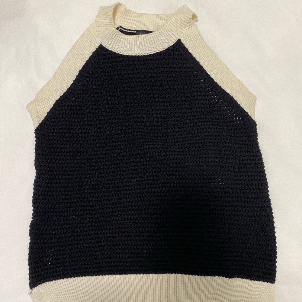 Ann Taylor Color block Knit tank